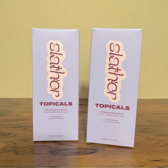 NWT Topicals Slather Exfoliating Body Serum with Retinol and AHAs - Picture 2 of 11